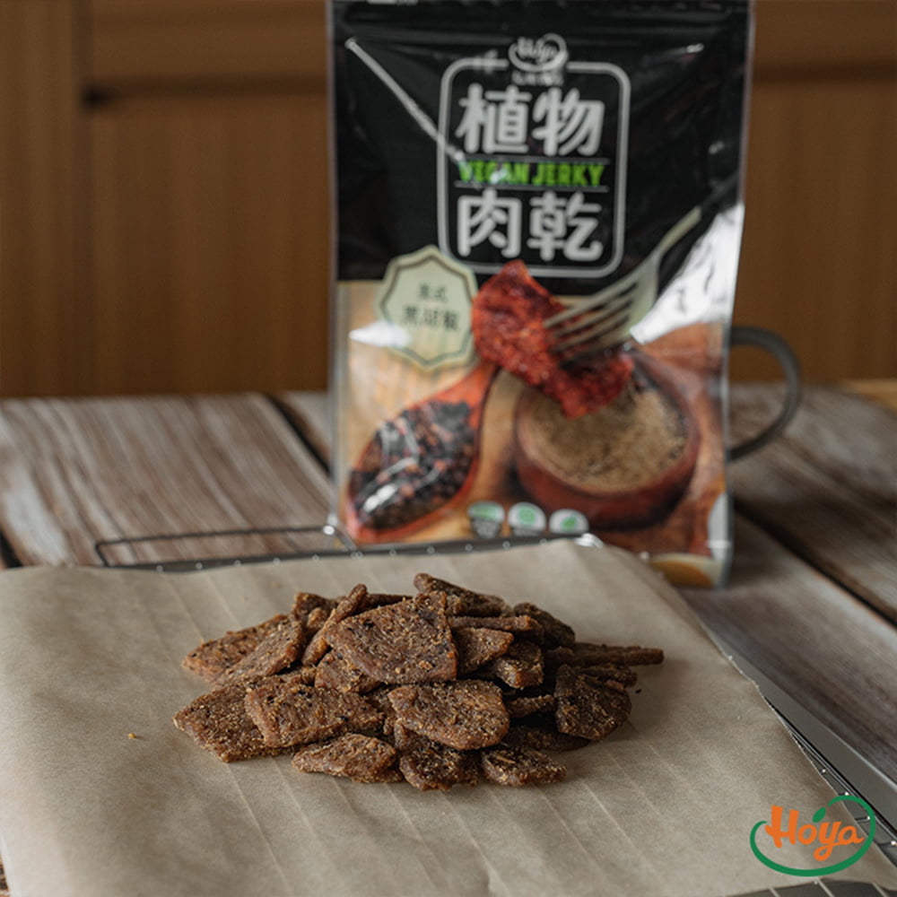 【HOYA】弘陽食品 植物肉乾_美式黑胡椒/孜然燒烤(120g) 3 01HoyaBIG84