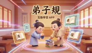 弟子規互動遊戲DiZiGui Interactive App